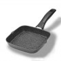 Stoneline | 21998 | Square Griddle Pan | Grill | Diameter 16 cm | Suitable for induction hob | Fixed handle | Black - 2